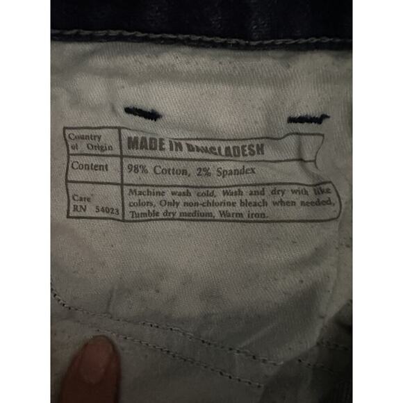 Banana Republic Straight Pencil Skirt Women's Size 26 Blue Denim 5-Pockets - Picture 4 of 6